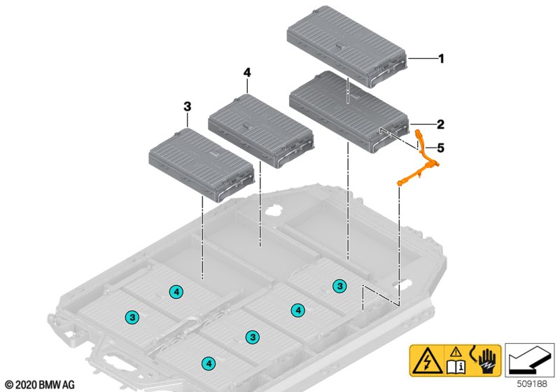 Module hoogvoltage-accueenheid