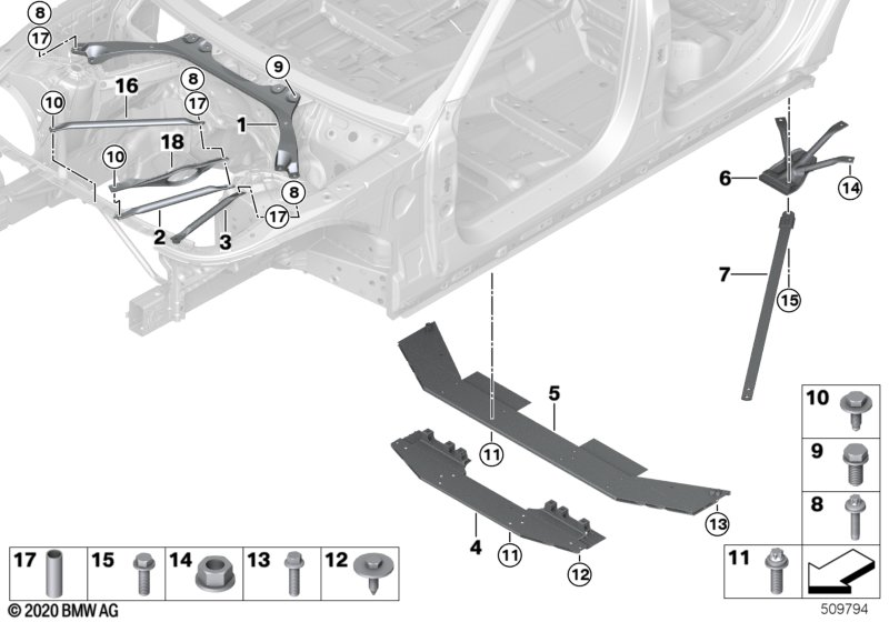 Versterking carrosserie