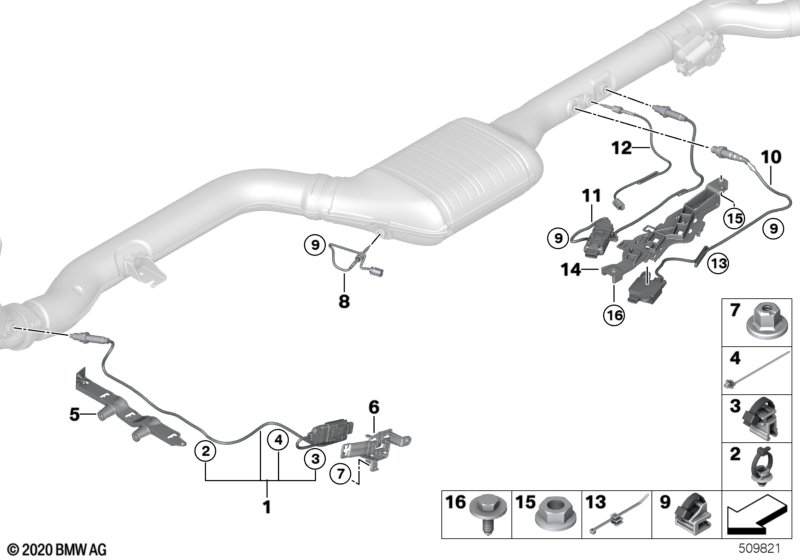 Uitlaatgassensoren / sonde NOX / SCR