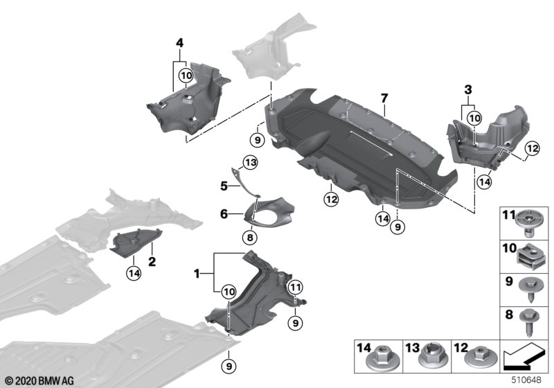 Onderbodembekleding achter