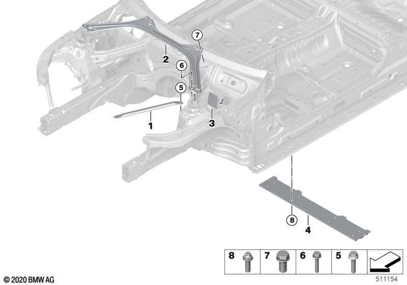 Versterking carrosserie