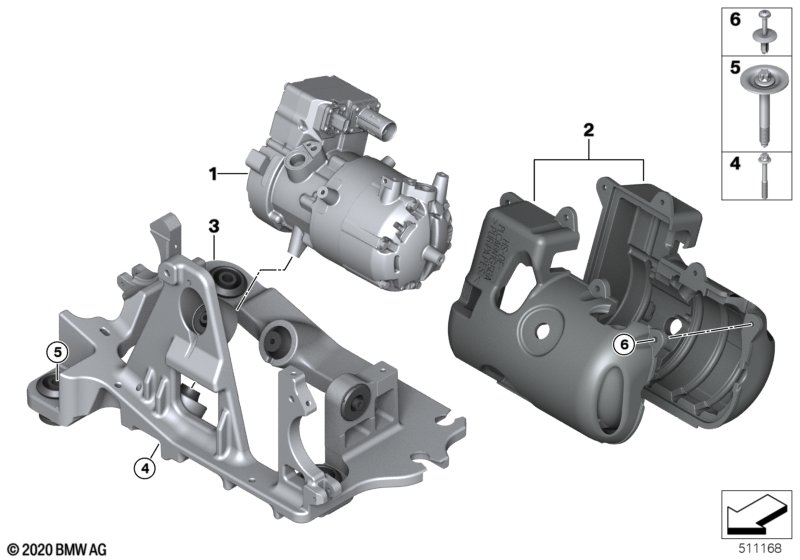 Elektrische aircocompressor