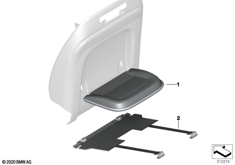 Individual voorstoel "Captains Chair"