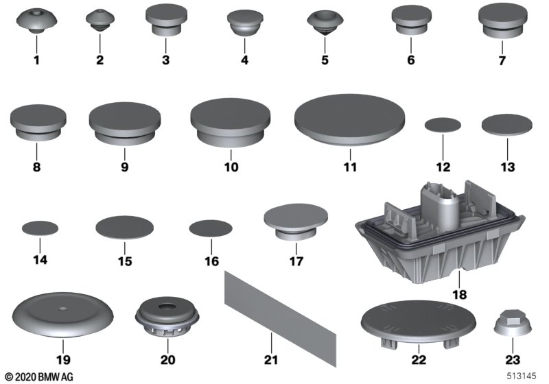Afsluitdeksel/afsluitdop