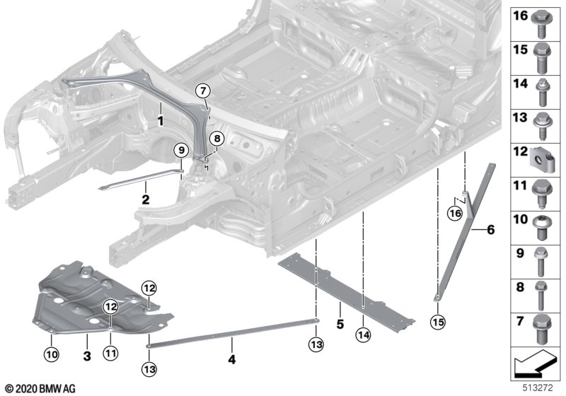 Versterking carrosserie