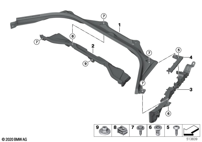 Aanbouwdelen motorruimte