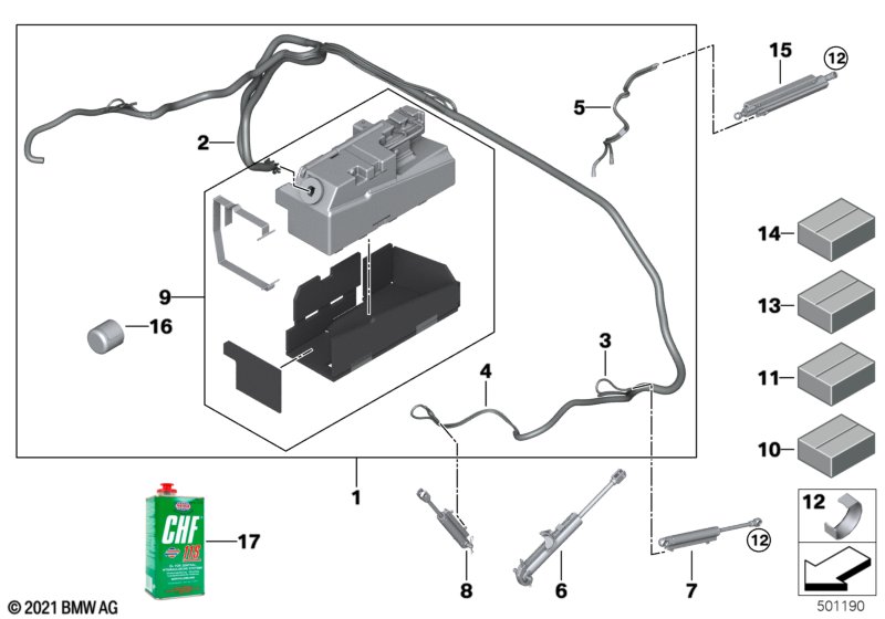 Kap hydraulisch