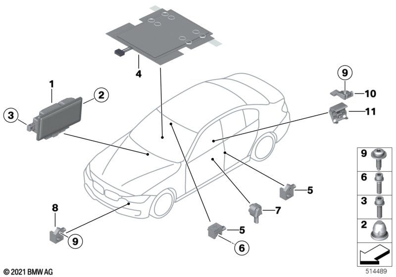 Elektro-onderdelen v airbag