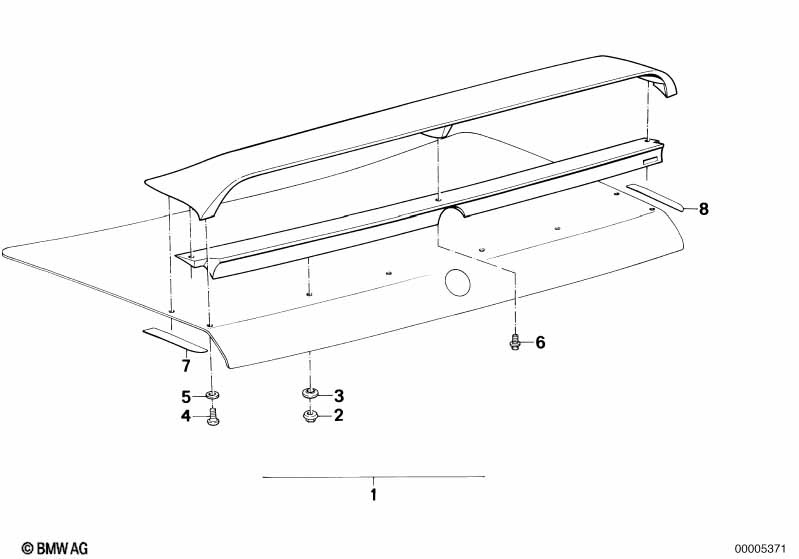 Achterspoiler M-technik