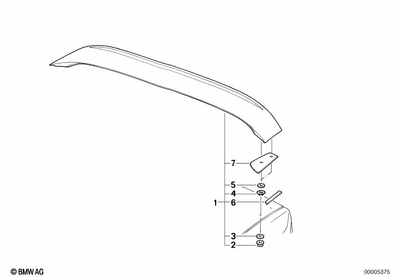 Achterspoiler M-technik