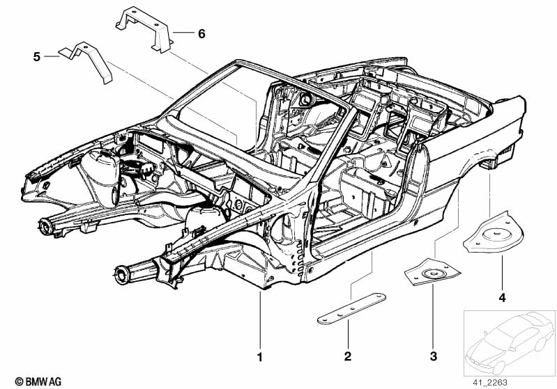 Karosserieframe