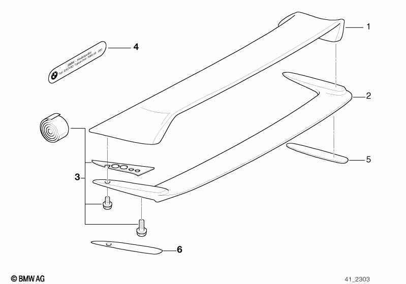 Achterspoiler class II