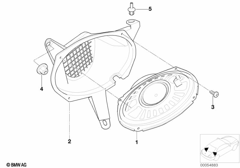 Harman Kardon systeem achter