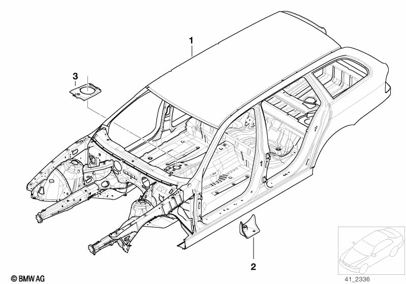 Karosserieframe