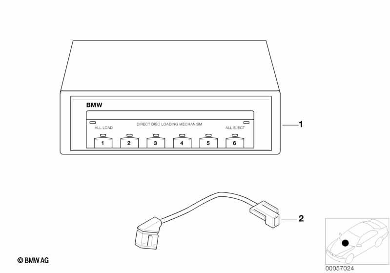 Nakamichi CD Player /Changer