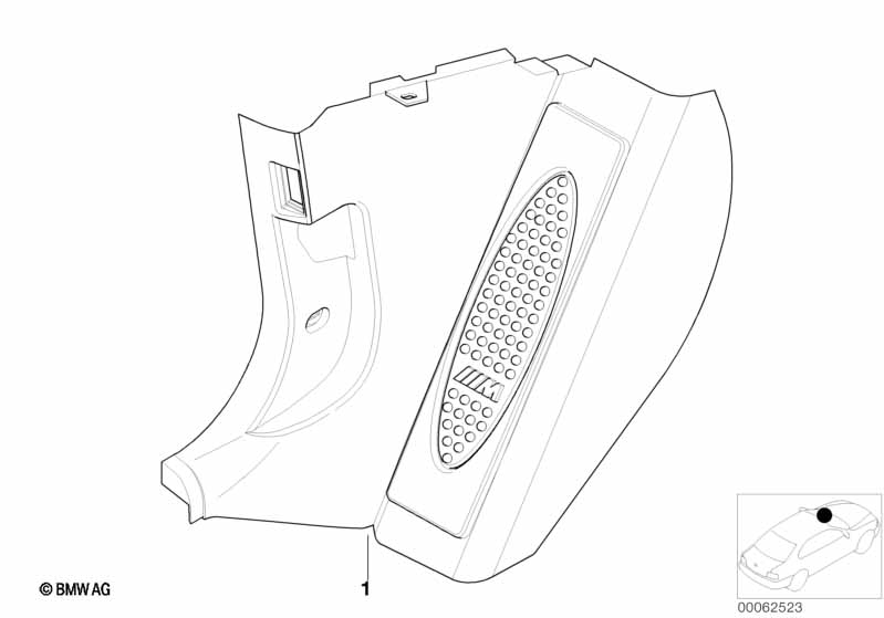 Accessoire M aluminium voetsteun