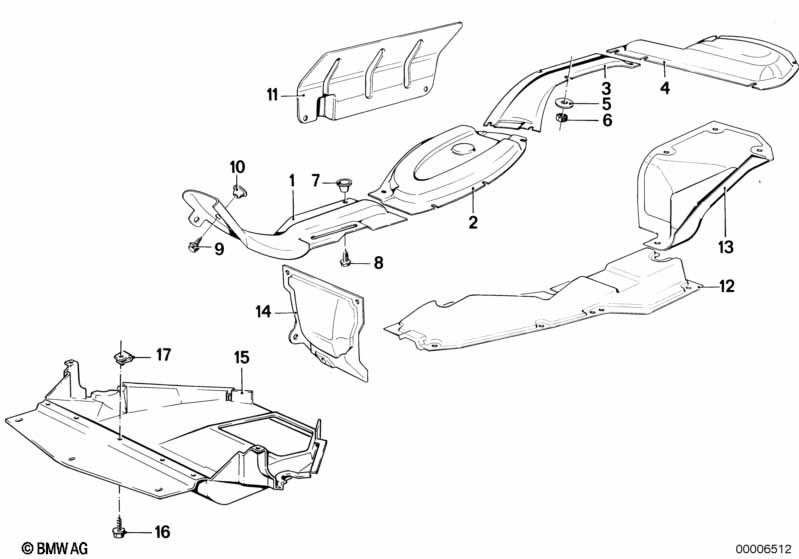 Warmteisolering/avskerming motorruimte