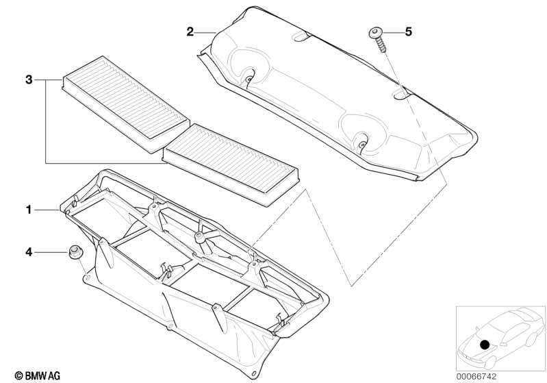Microfilter/huisdelen