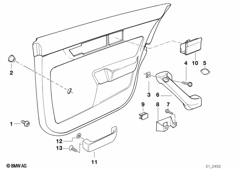 Portierbekleding, achter