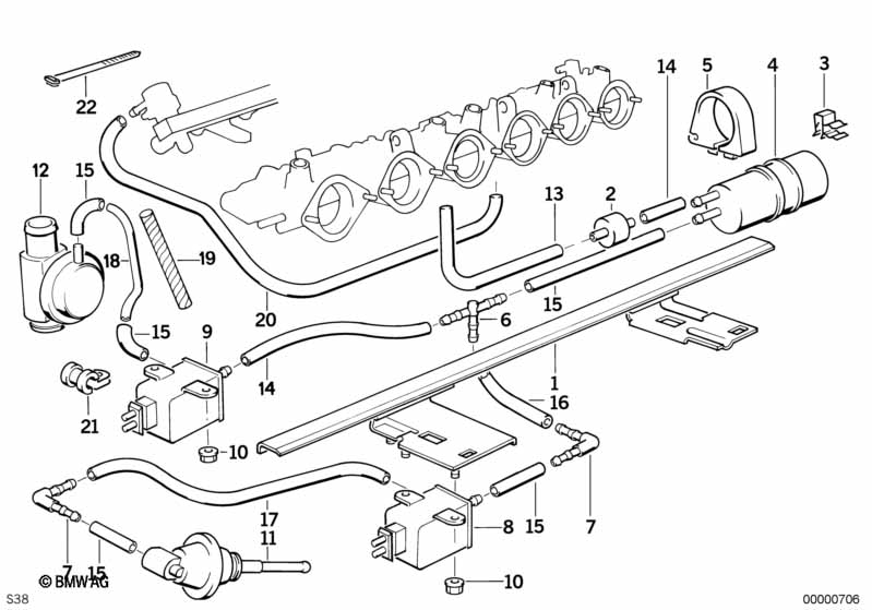 Onderdrukbesturing-motor