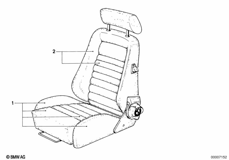 Recaro sportstoel-stoelbekleding