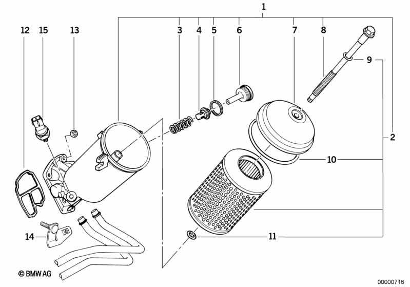 Olievoorziening-Oliefilter