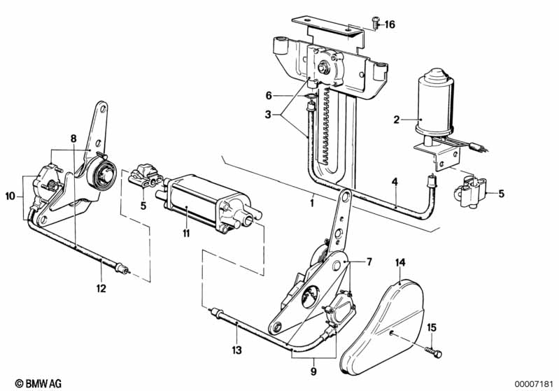 Stoelverstelling elektr.