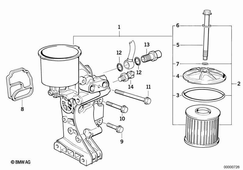 Olievoorziening-Oliefilter