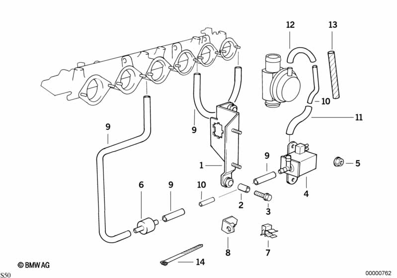 Onderdrukbesturing-motor