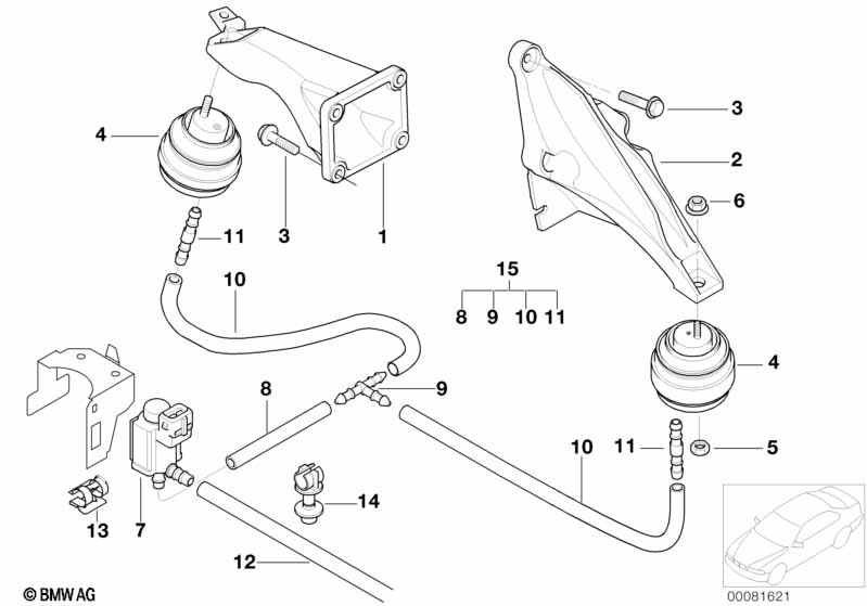 Motorophanging