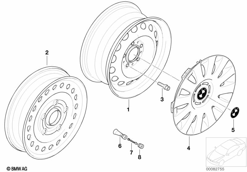 Velg stalen styl.12