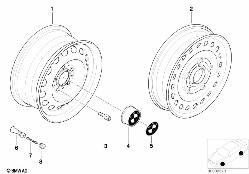 Velg stalen styl.12