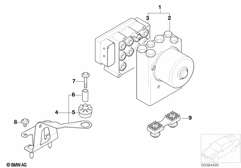 ASC hydroaggreg./stuurtoestel/bevestigng