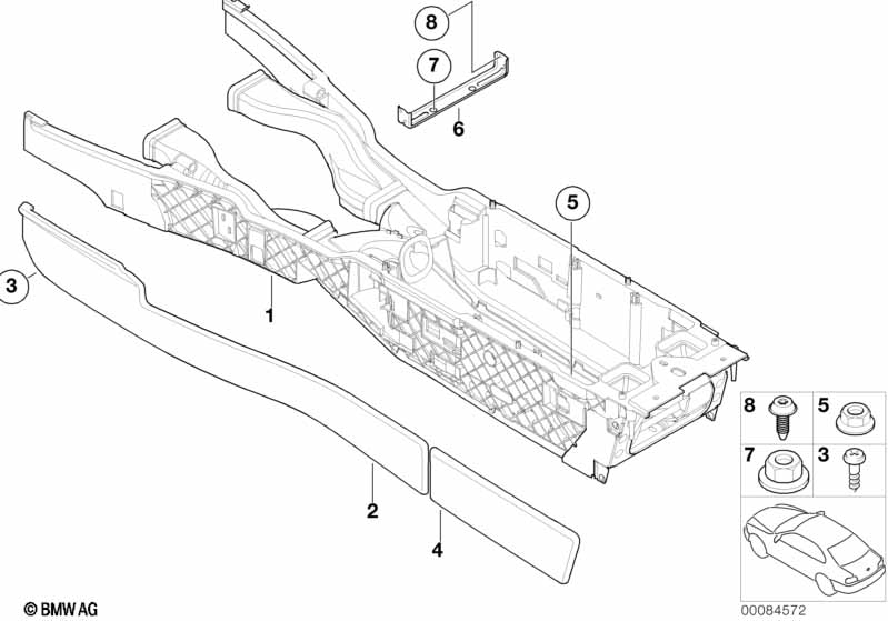 Houder middenconsole