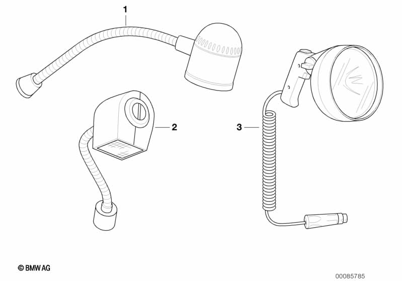 Halogen Map Light