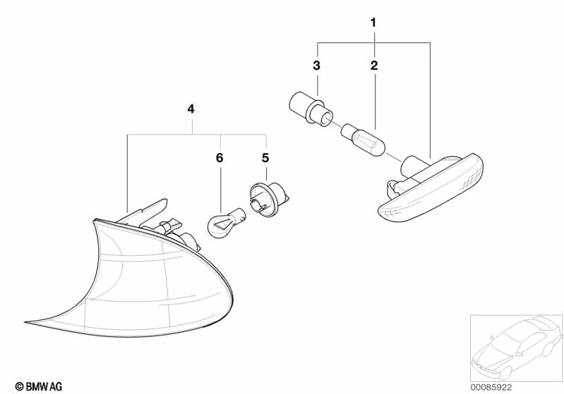 Knipperlicht vooraan/zijdelings