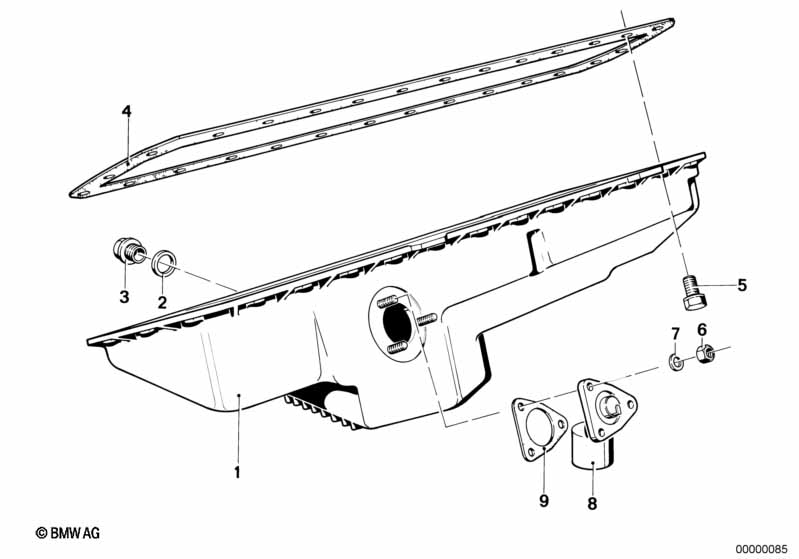 Oliecarter/olieniveau