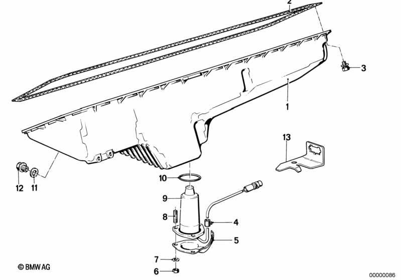 Oliecarter/olieniveau