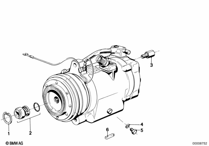 Airco-compressor aanbouwdelen