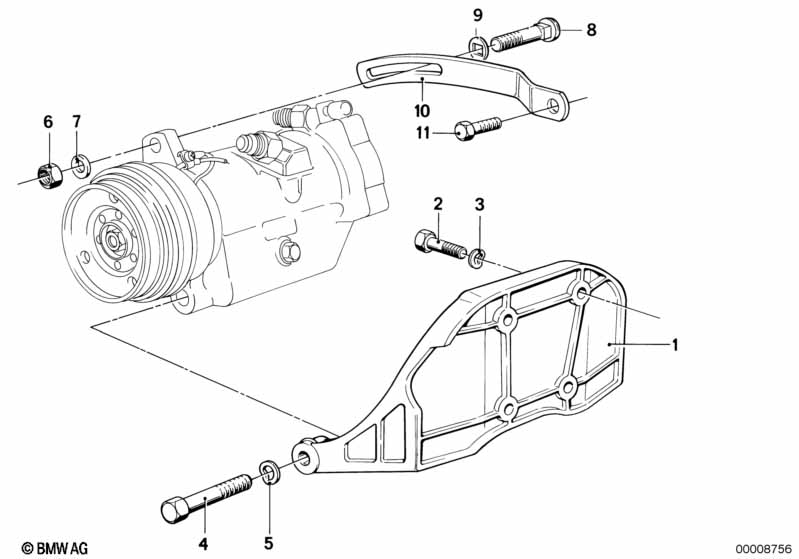 Airco-compressor aanbouwdelen