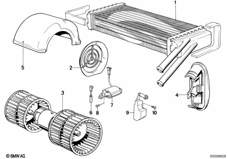 Radiator/luchtcompressor