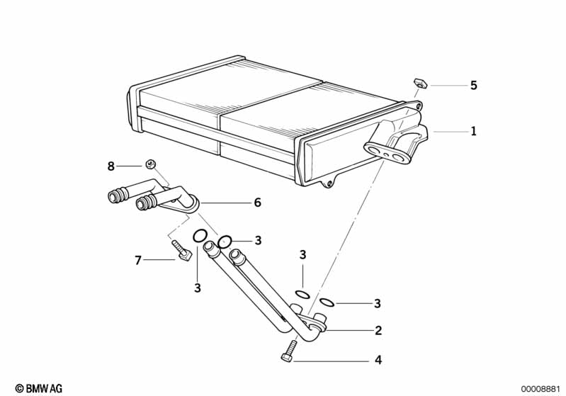 Radiator verwarming Behr