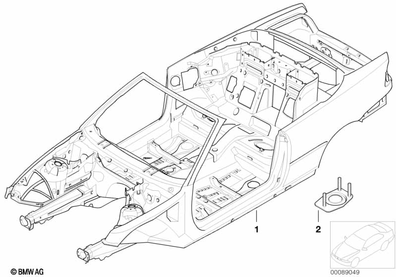 Karosserieframe