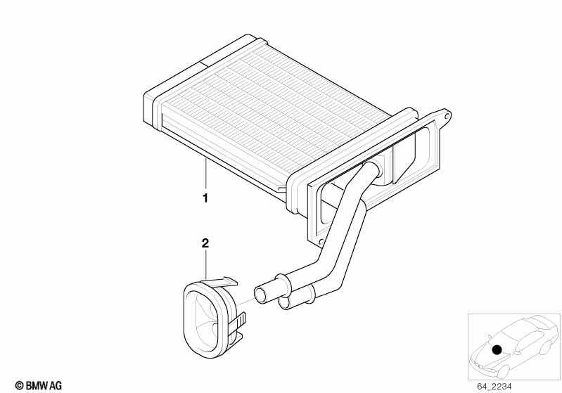 Radiator verwarming Behr