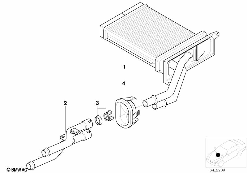 Radiator, air-conditionering