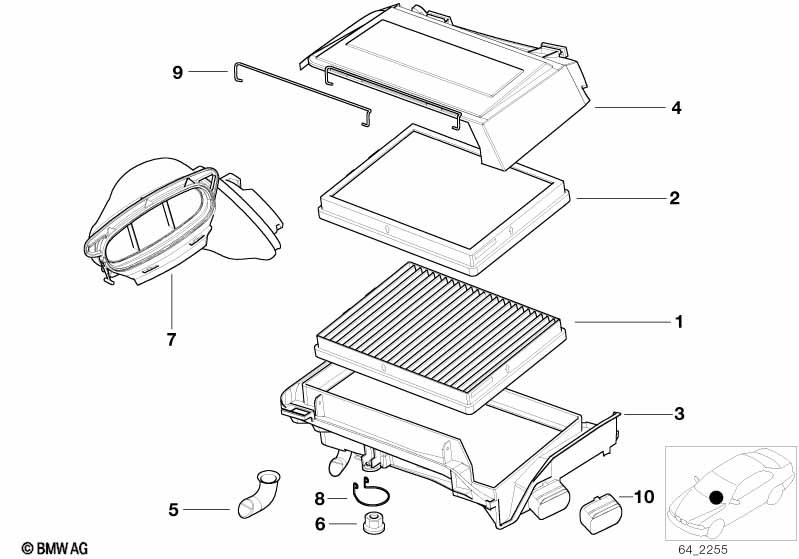 Microfilter/actiekoolfilter