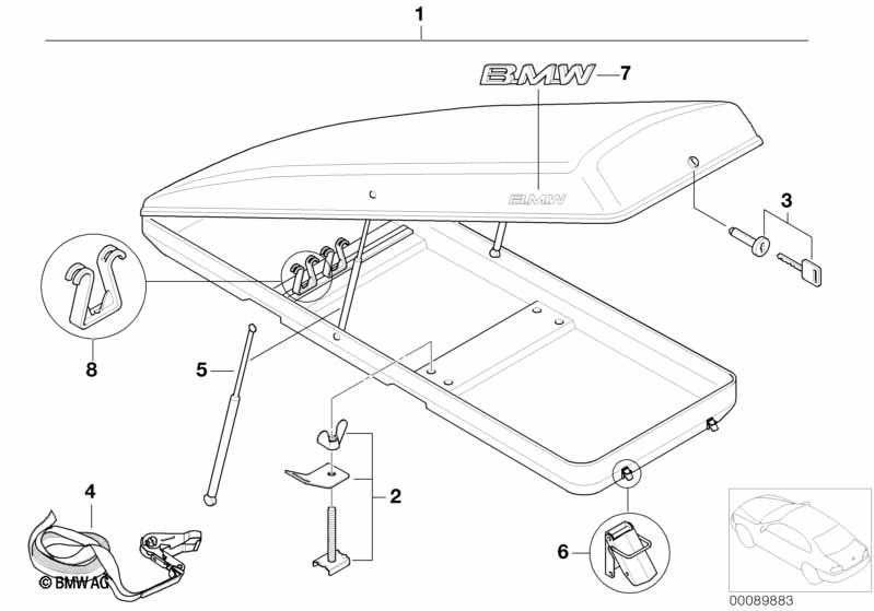 Ski- en bagagebox