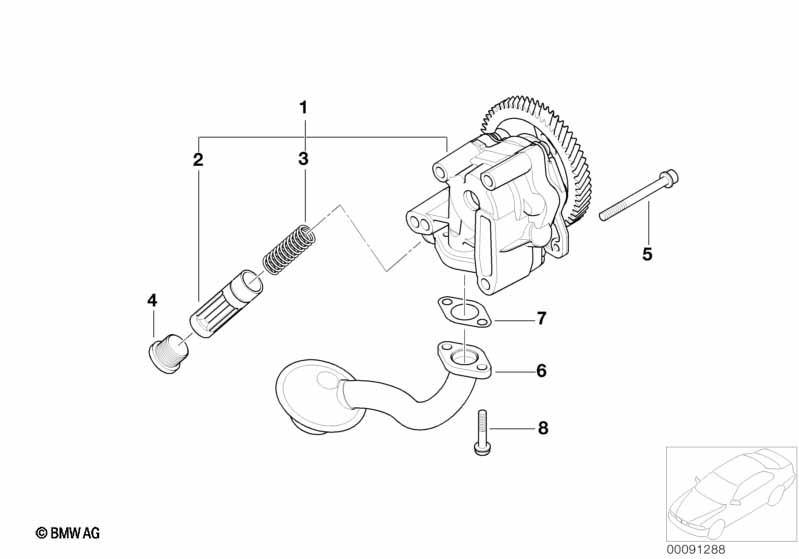 Olievoorziening/Oliepomp