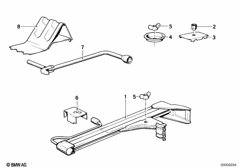 Boordgereedschap/Krik