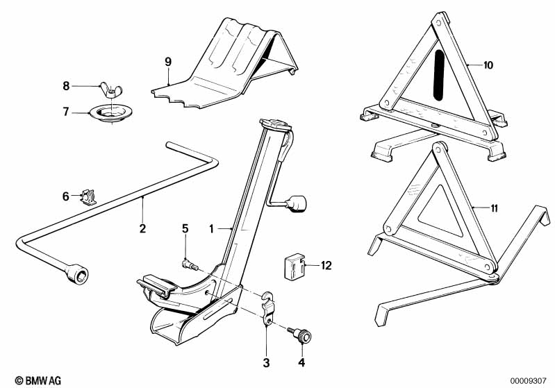 Boordgereedschap/Krik